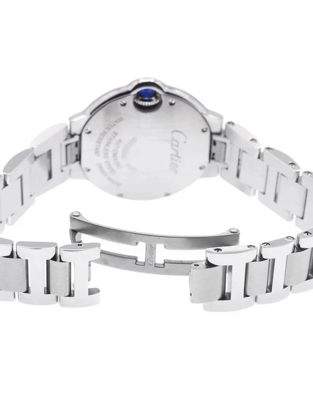 CARTIER Ballon Bleu de Cartier WSBB0062 Blue Dial Automatic Ladies Watch_971100